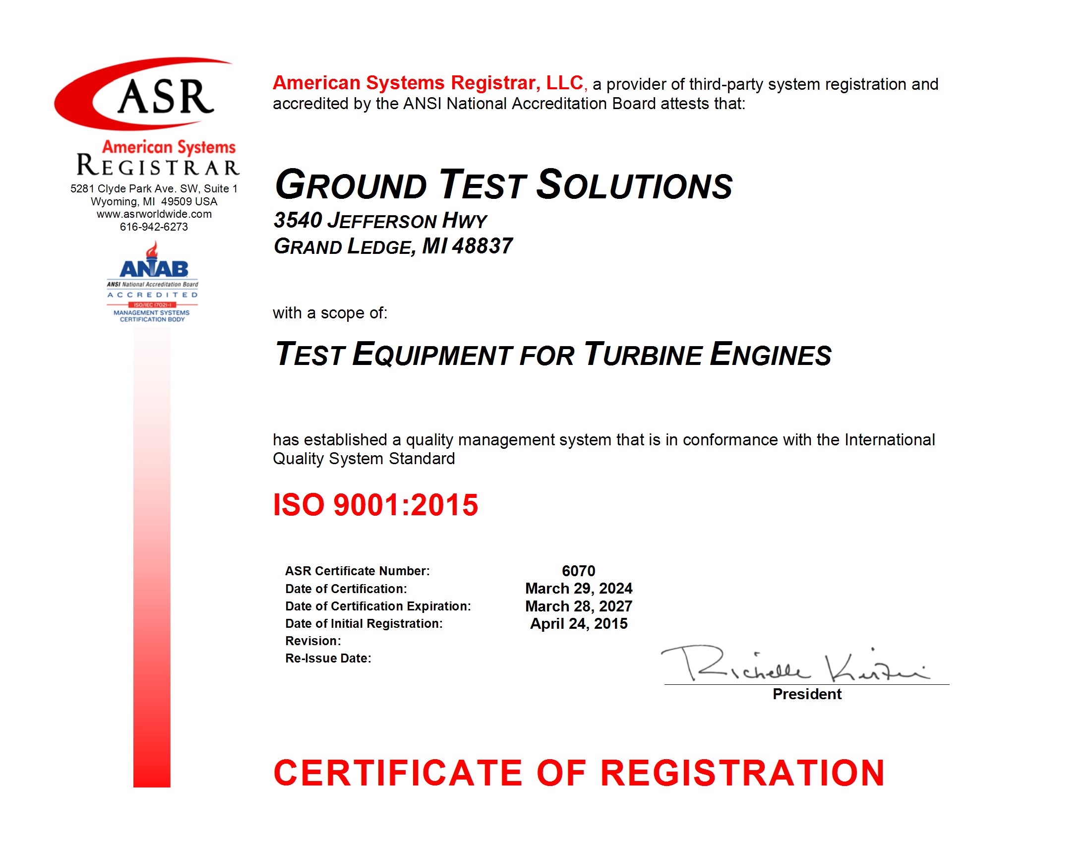 ISO9001:2015